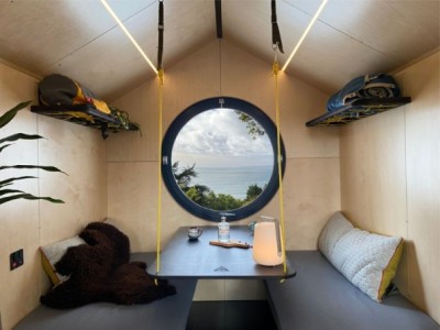 Brand new Giant Birdhouse Eco Cabins in Coastal South Devon